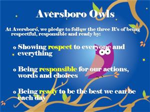 Aversboro Owls Code of Conduct Poster 